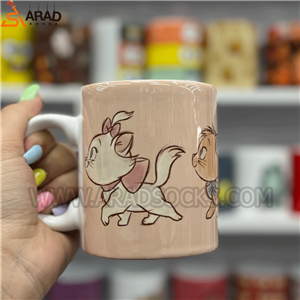 ماگ سرامیکی مدل گربه اشرافی اورجینال وارداتی ارسال رایگان