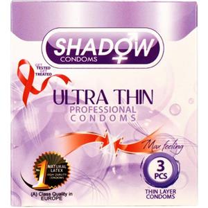 کاندوم نازک شدو مدل Ultra Thin بسته 3 عددی