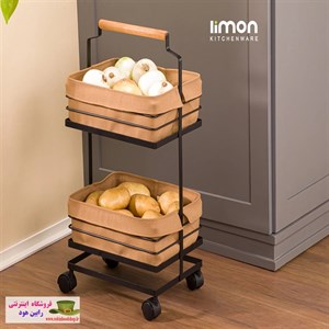 جا پیاز و سیب زمینی فلزی  استیل