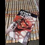 مانگا attack on titan مانگا حمله به تایتان از جلد 1تا34