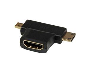 تبدیل مینی و میکرو اچ دی ام ای به مادگی اچ دی ام ای Phoenix Micro HDMI / Mini HDMI to HDMI Adapter