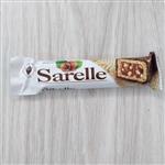 بیسکویت روکش شکلاتی و مغز فندقی سارل ترکیه Sarelle سایز 33 گرمی