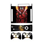 اسکین(برچسب)Xbox 360 آرکید -طرح mortal kombat-مدل آرکید-کد36-سفارشی