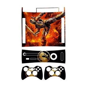 اسکین(برچسب)Xbox 360 آرکید -طرح mortal kombat-مدل آرکید-کد1s-سفارشی