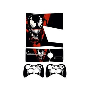 اسکین(برچسب)Xbox 360 اسلیم -طرح venom-مدل اسلیم-کد3-سفارشی