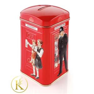 چای قوطی فلزی باجه تلفن احمد 20 عددی محصول انگلستان