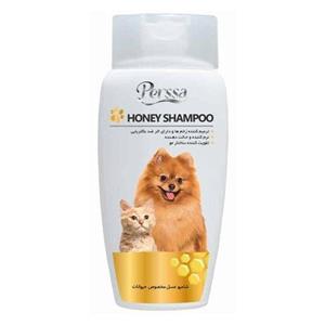 شامپو عسل (تقویت کننده مو، ترمیم زخم) مخصوص سگ و گربه پرسا 250 میلی‌لیتر 