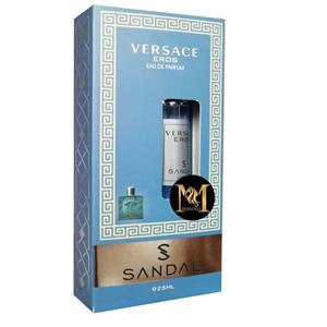عطر جیبی مردانه صندل مدل ورساچ اروس حجم 25 میلی لیتر