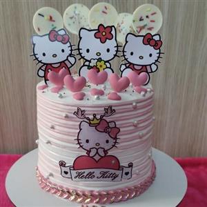 کیک کیتی دخترانه
