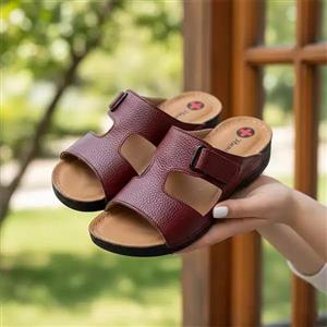 دمپایی طبی چرم زنانه