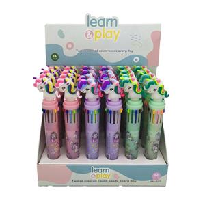 خودکار 12 رنگ یونیکورن