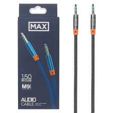 کابل صدا 1.5 متری MAX AUX مدل M9 - آبی