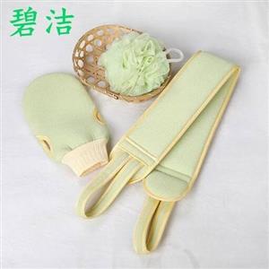 لیف حمام Du Xiaoxiu مدل simple 3 تکه رنگ سبز پسته ایی با یک لایه پشم شیشه اضافه(وارداتی)