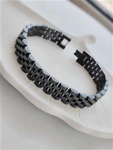 دستبند مردانه ROLEX استیل .رنگ ثابت و فوق العاده با کیفیت 
