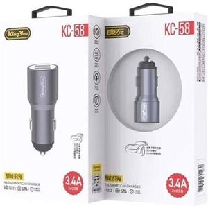 شارژر فندکی اورجینال کینگ یو مدل Kingyou-KC58