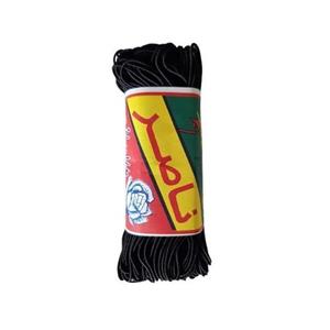 کش قیطونی ناصر بسته  5 متری 10 عددی، کش شینیون قیتونی مشکی آرایشگاهی و سالنی، کیفیت عالی،  کش شنیون موی سر  مدرن بافت