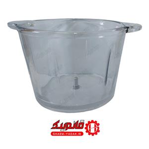 کاسه خردکن بلک اندیکر 3 لیتری (شیشه ای) (اصل) مطابق تصویر  ( کاسه خردکن شیشه ای) ظرف خردکن بلک اندیکر شیشه ای3 لیتری