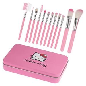 ست براش آرایشی مدل Hello Kitty مجموعه 12 عددی (168430)