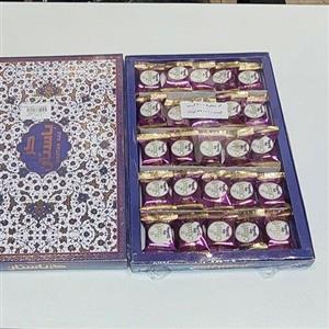 گز لقمه ای مخلوط مغز پسته و بادام 300 گرمی