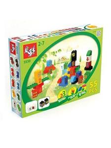 بازی لگو حساب اعداد 55 قطعه بازی تا