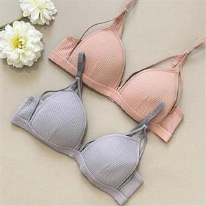 سوتین راحتی کبریتی هارنس دار مناسب 75 و 80 اسفنجی کاپ Bتنخور بسیار زیبا و راحت