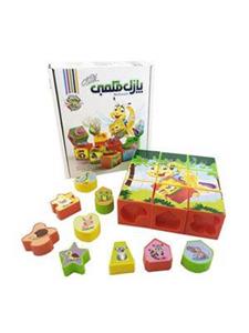 پازل مکعبی اشکال سنجاقک