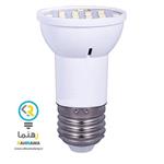 لامپ هالوژنی  فلت رهنما،3 وات،  رنگ مهتابی،LED SMD مدلHB24