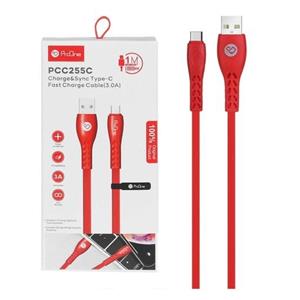 کابل شارژر تایپ سی پرووان مدل PCC255C