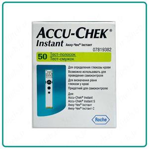 نوار تست قندخون اکیوچک ایستنت Instant بسته 50 عددی