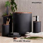 ست بهداشتی پنج پارچهمحصول perotti Home ترکیهجنس پلاستیک فشرده طرح بامبو ارسال رایگان