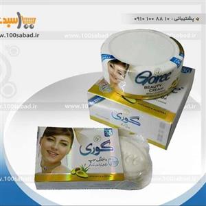 کرم و صابون ضدلک آلوورا و آووکادو کاسه ای گوری Goree