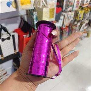 روبان بادکنک سرخابی براق - روبان سرخابی براق - ربان سرخابی براق