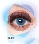 لنز رنگی کلیر ویژن lb102(آبی بدون دور)