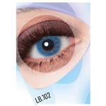 لنز رنگی کلیر ویژن lb102(آبی بدون دور)