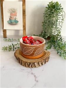 شکلات خوری طرح برگ مجموعه 2 عددی 