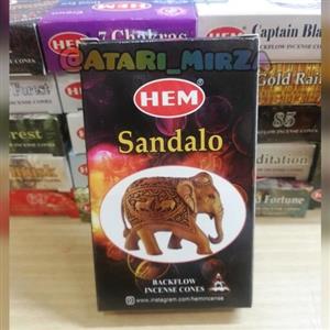 عود آبشاری هم رایحه چوب صندل بسته 10 عددی. sandalo 