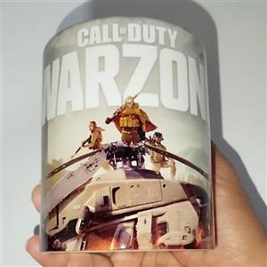 ماگ گیمینگ حرارتی کالاف دیوتی وارزون call of duty warzone  ( گوست . کاپیتان پرایس . ghost  ) پلی استیشن.  ایکس باکس
