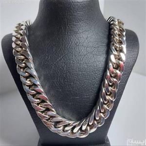 زنجیر کارتیر مردانه مدل ژاپنی سنگین شیک عالی 65 سانتی اعلا درجه یک عرض 14میلی 