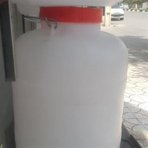 دبه 25 لیتری دهانه گشاد