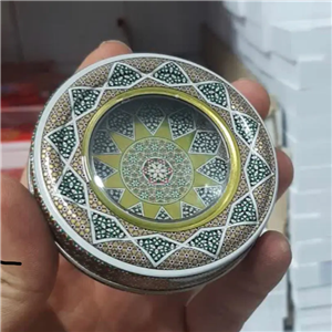 ظرف بسته بندی زعفران خاتم دو طرفه 2و 5 گرم