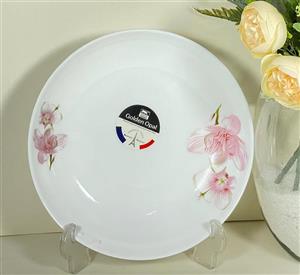 بشقاب خورشت گرد کلاسیک ساینا صورتی Diwaliآرکوپال گلدن اپال