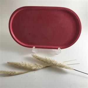 اکسسوری سنگ مصنوعی سینی و نظم دهنده بیضی قطر 22 برندلیراآیکون (کد 146)