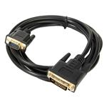 Cable VGA Male to DVI Male