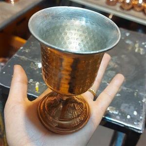 لیوان مسی مدل جام