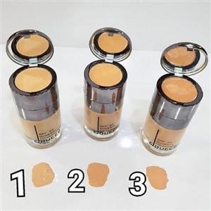 کرم پودر کانسیلر دار دوسه حجم 50 میل دارای بافتی سبک  و  رنگ طبیعی