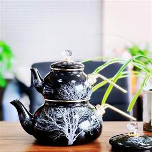 کتری وقوری لعابی دسته بغل هزینه ارسال به عهده مشتری محترم