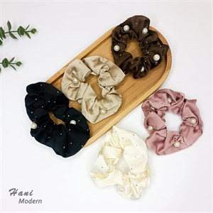 کش مو اسکرانچی مرواریدی