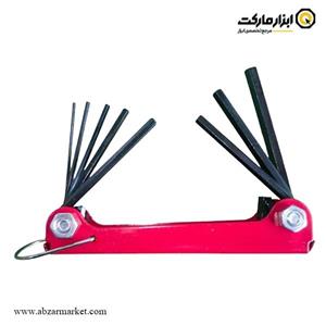آچار آلن چاقویی شش گوش 8 عددی اسکای ST-2201B
