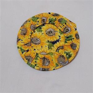 دم کنی آشپزخانه طرح گل آفتابگردان پک 3عددی