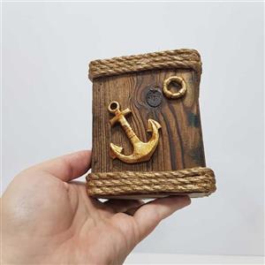 جامدادی رومیزی چوبی مدل F